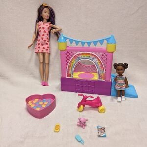 ​Barbie Skipper Bounce House Playset
